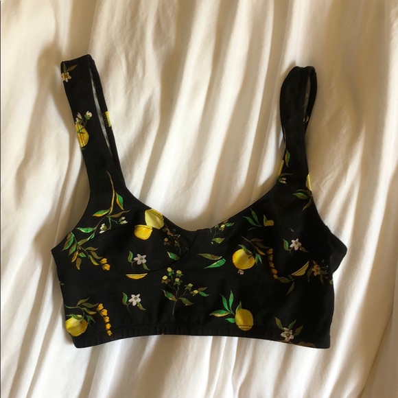 URBAN OUTFITTERS LEMON BRA TOP - Picture 4 of 5